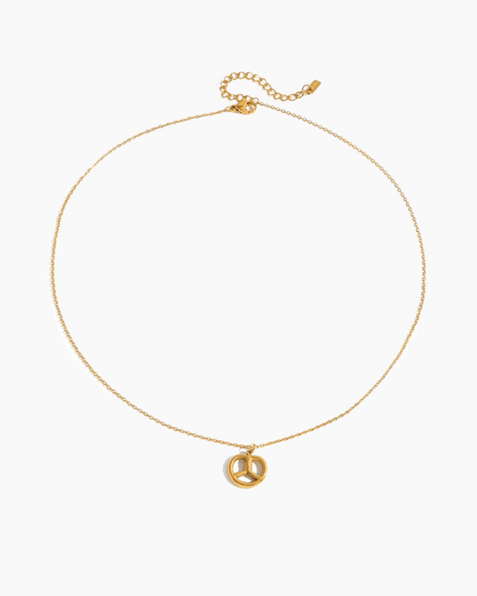 Golden Twist Necklace - mifjewelry