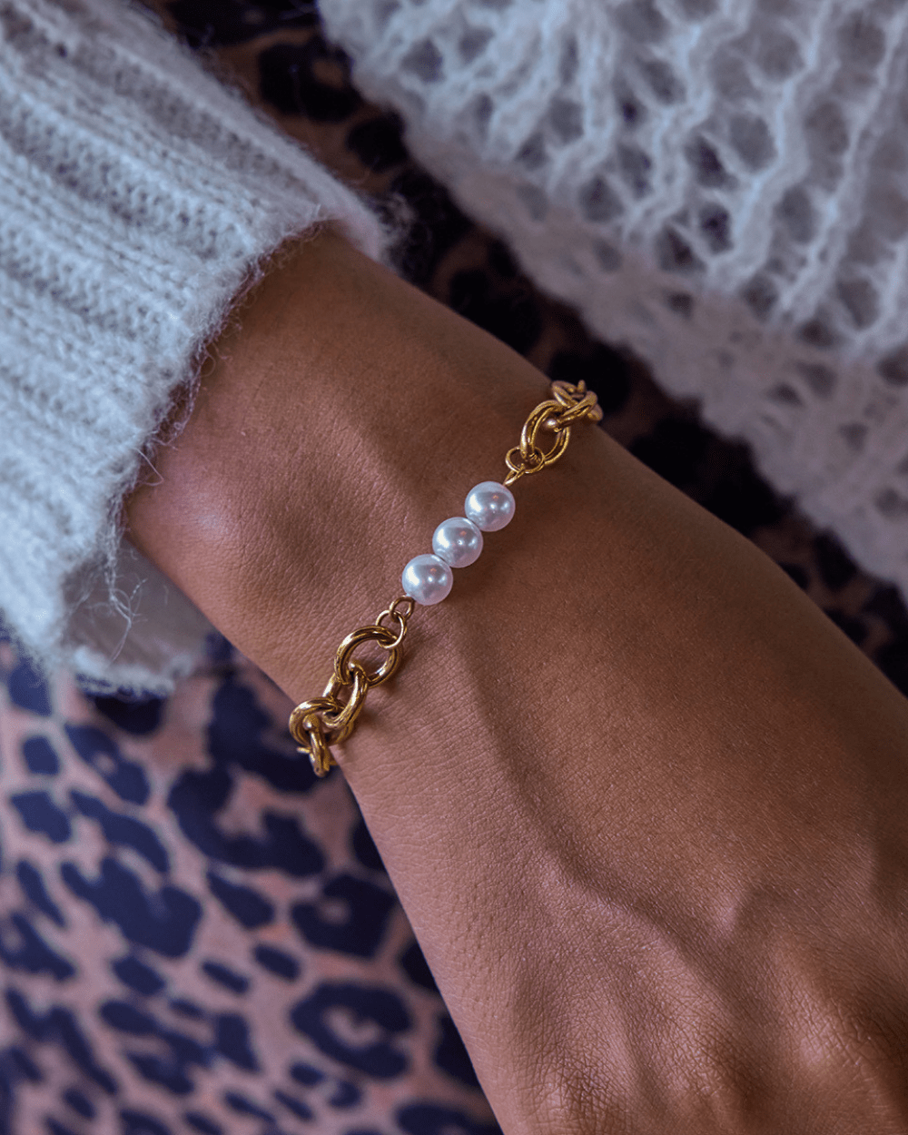 Grace Bow Link Bracelet - mifjewelry