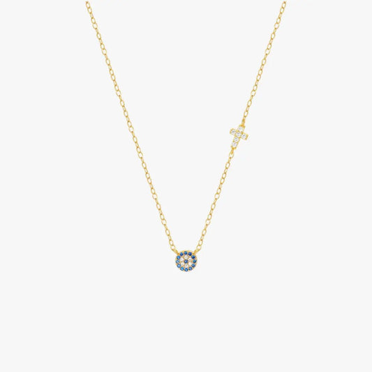 Guardian Eye Cross Necklace - mifjewelry