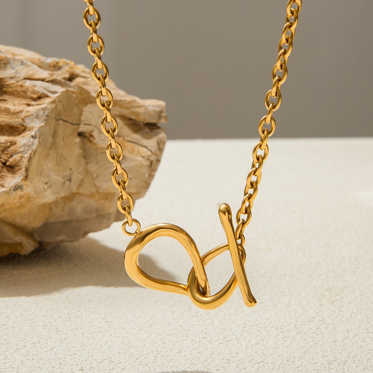Heartlink Toggle Necklace - mifjewelry