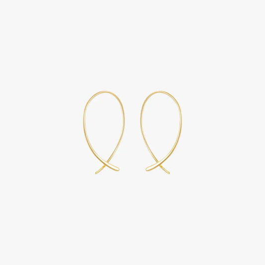 Infinity Loop Earrings - mifjewelry