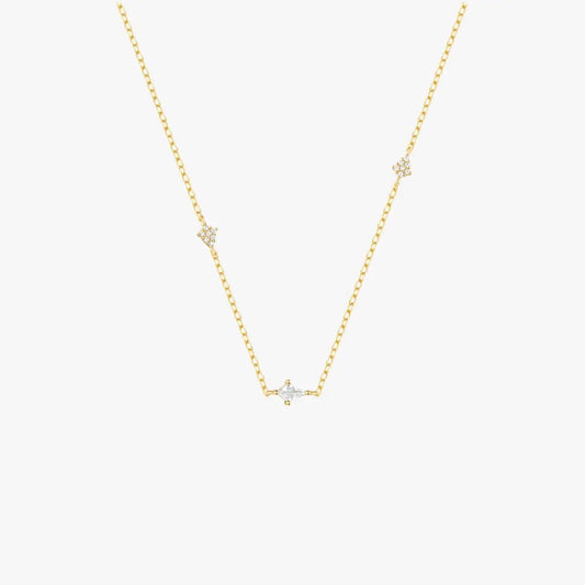 Kite Zirconia Necklace - mifjewelry
