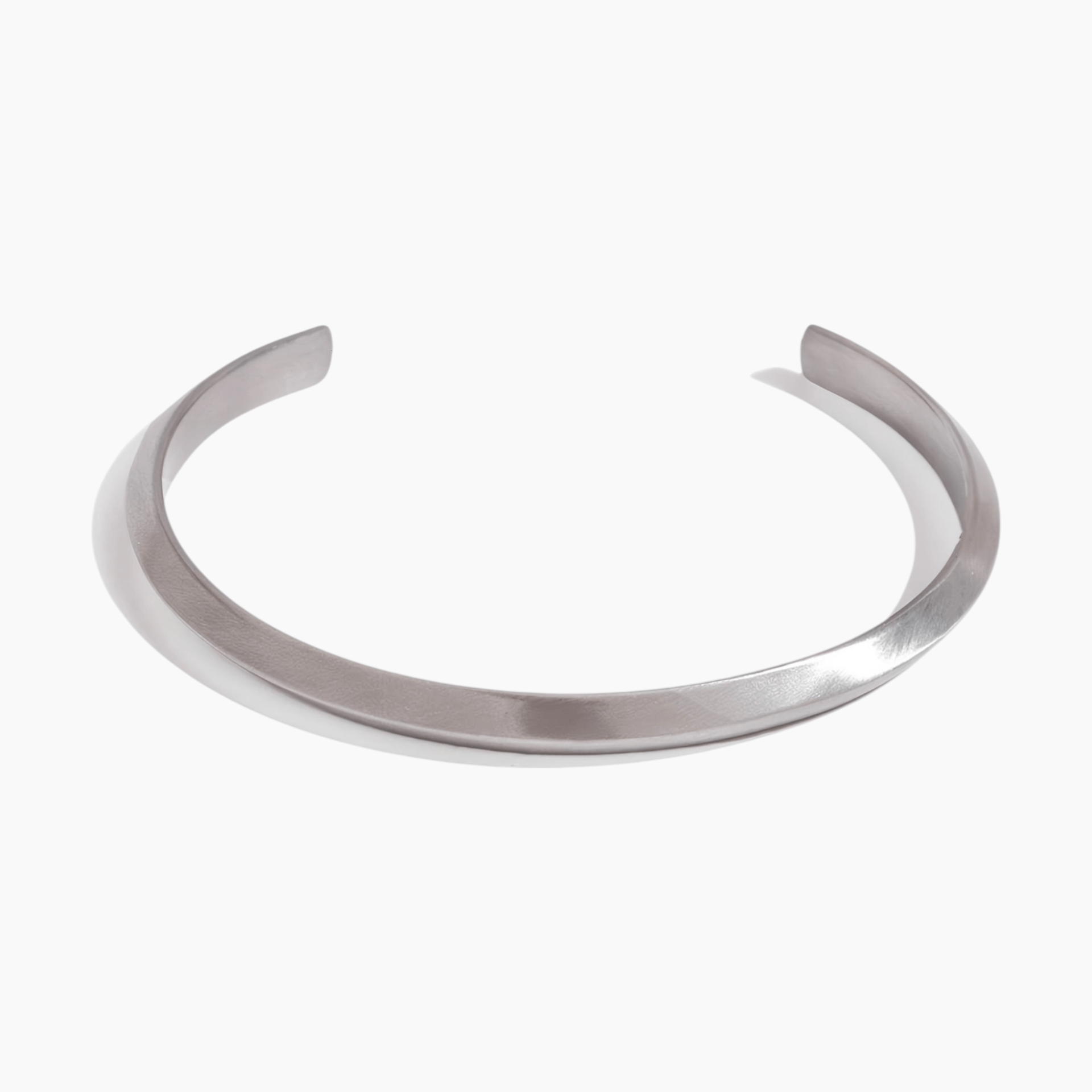 Linéa Edge Cuff Bracelet - Silver - mifjewelry
