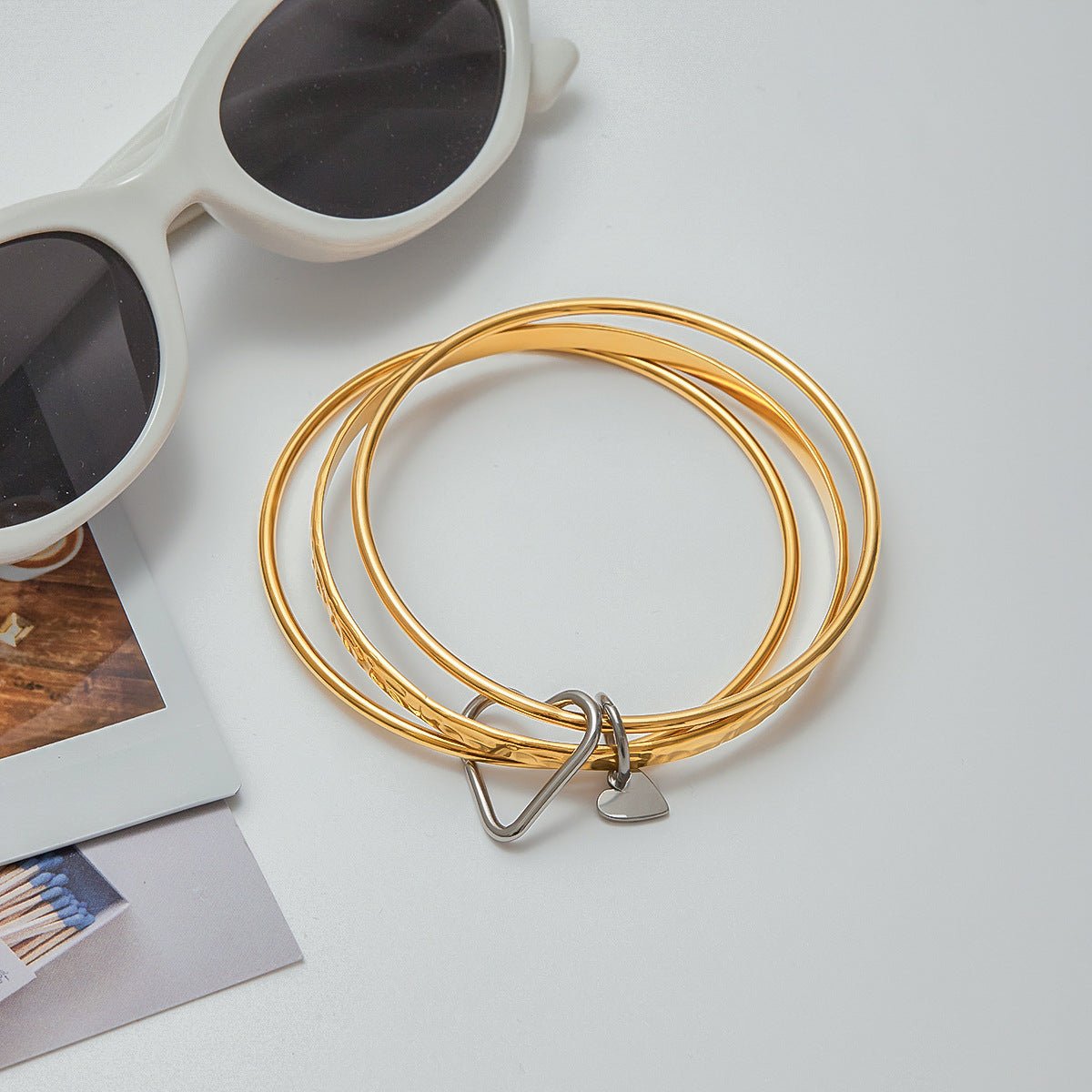 Linked Glow Mixed - Metal Bracelet - mifjewelry