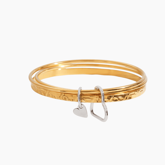 Linked Glow Mixed - Metal Bracelet - mifjewelry