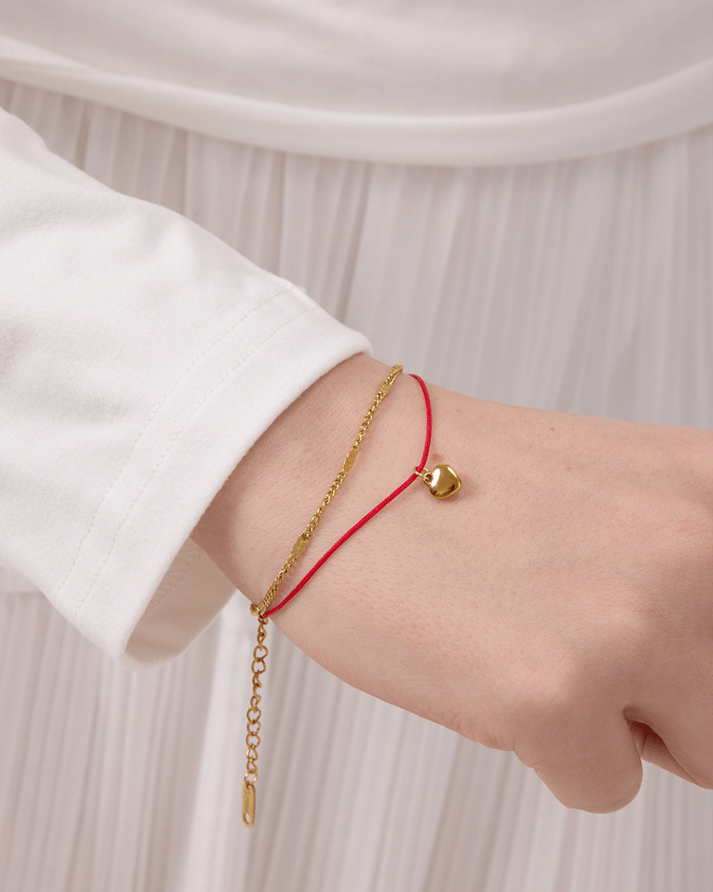 Lucky Heart Duo Bracelet - mifjewelry