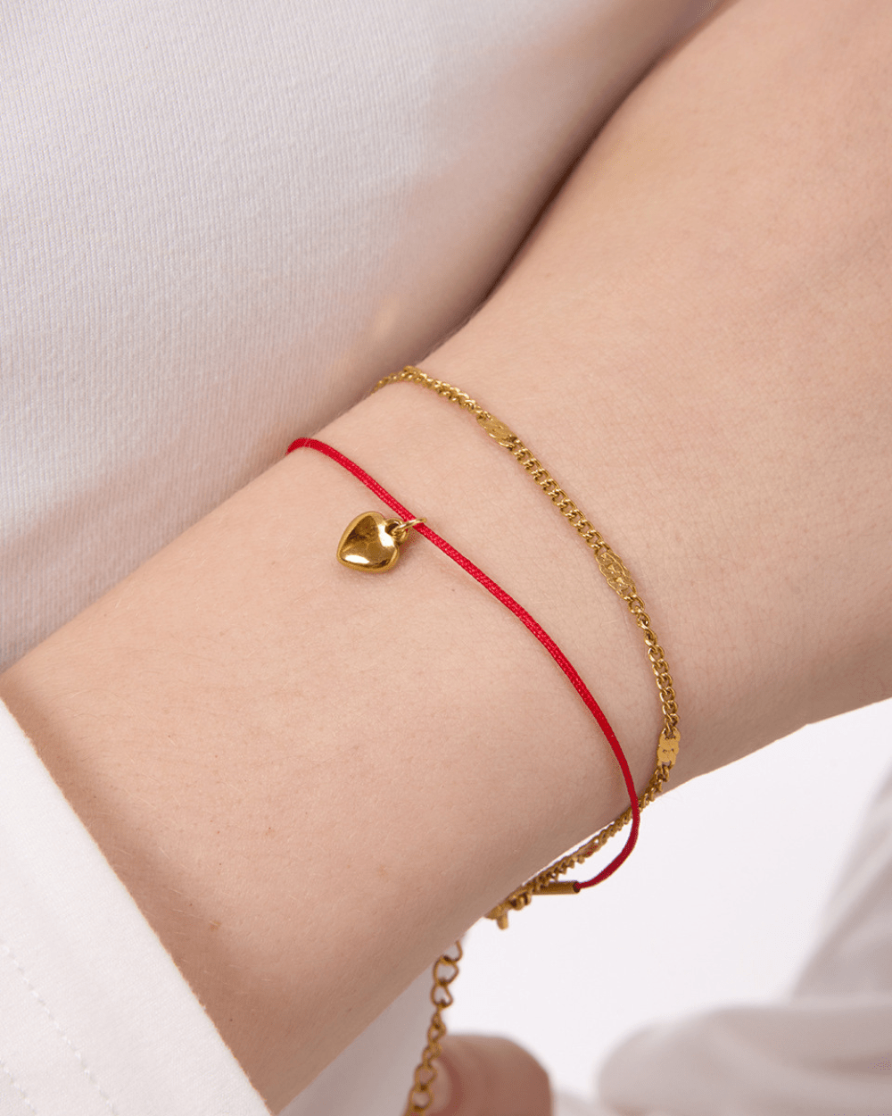 Lucky Heart Duo Bracelet - mifjewelry