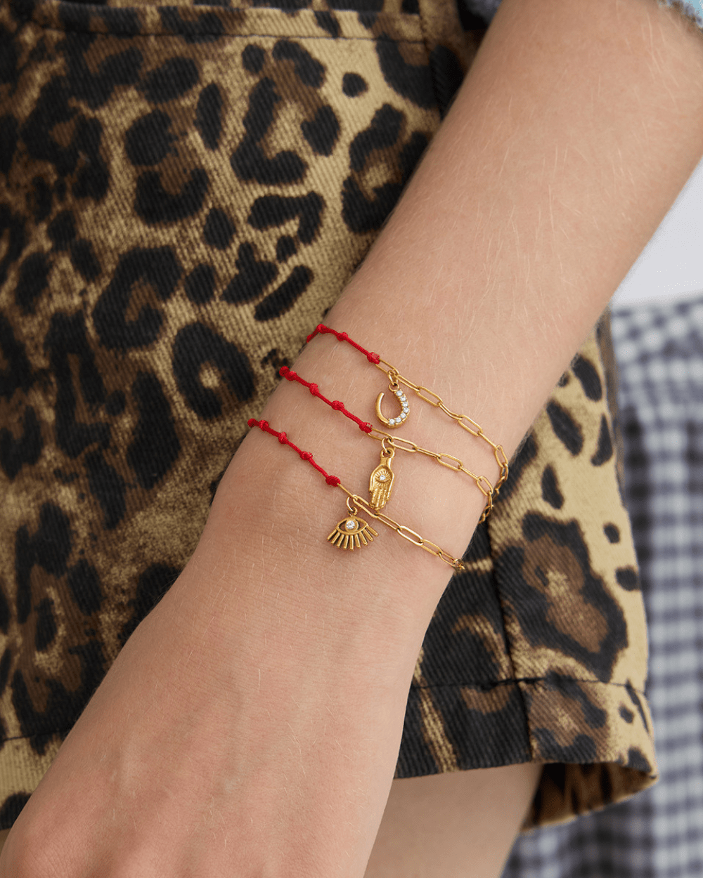 Lucky Red Hamsa Bracelet - mifjewelry