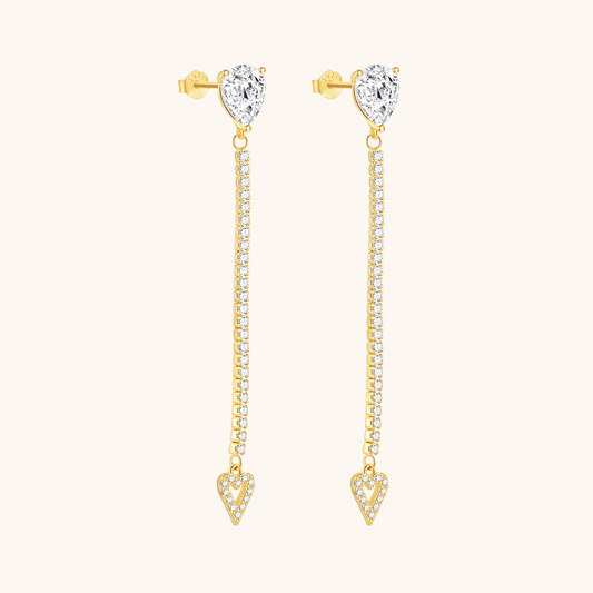 Lueur D'Amour Drop Earrings - mifjewelry