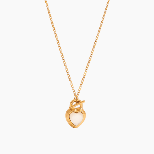 Luna Heart Pendant Necklace - mifjewelry