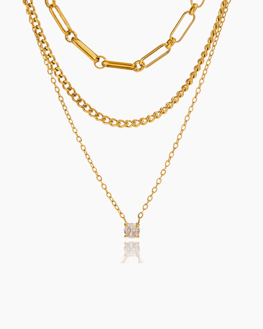 Lustre Harmony Pendant Necklace - mifjewelry