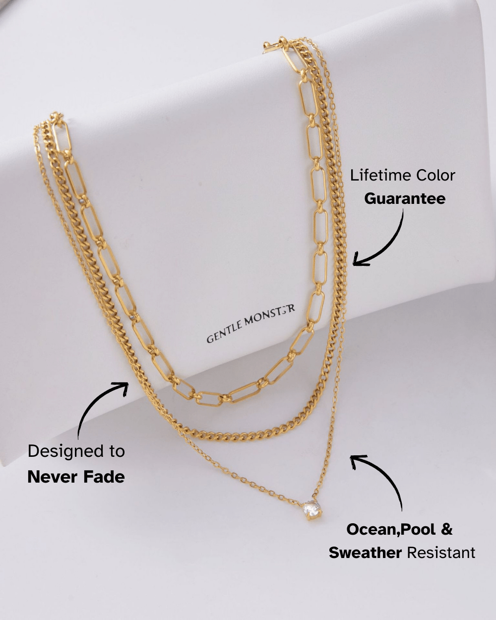 Lustre Harmony Pendant Necklace - mifjewelry