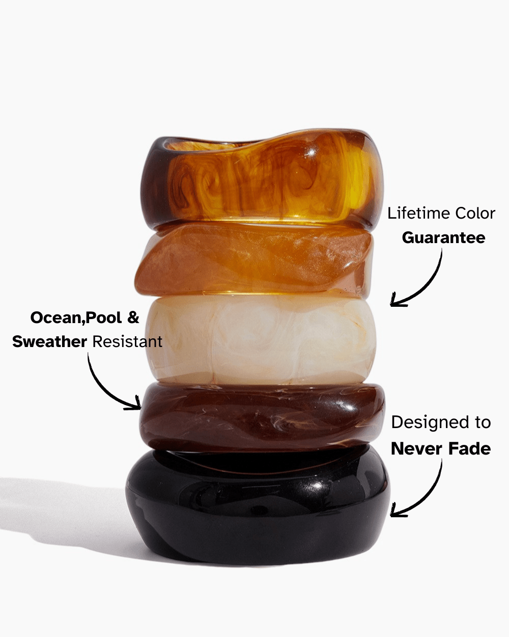Mahogany Edge Bangle - mifjewelry