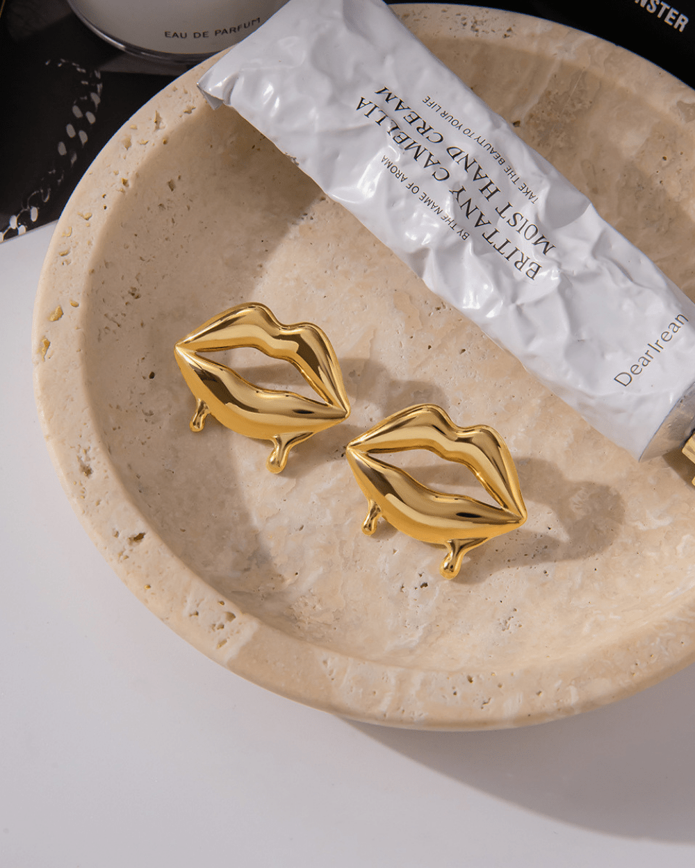 Melted Lips Earrings - mifjewelry