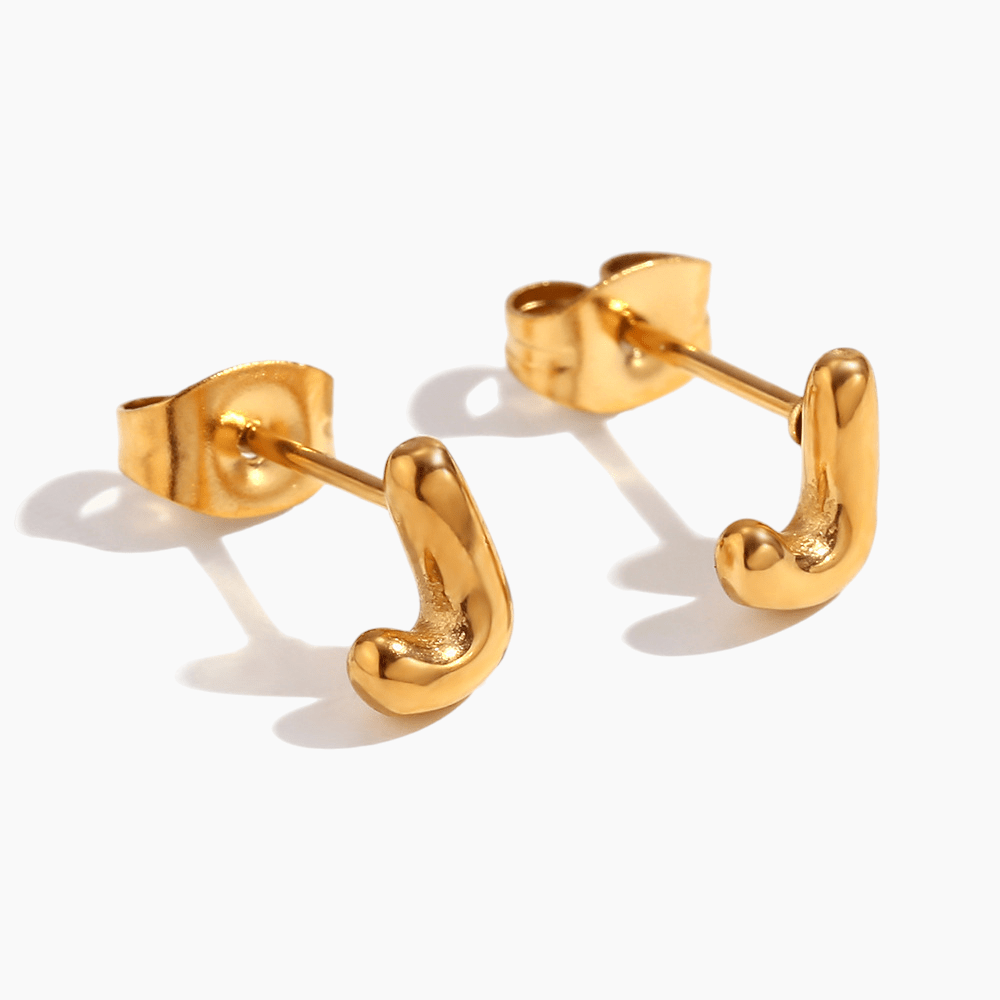 Minimalist Gold Stud Earrings - mifjewelry