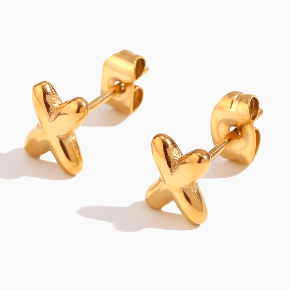 Minimalist Gold Stud Earrings - mifjewelry