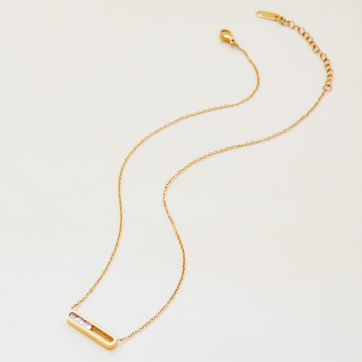 Modern Loop Pendant Necklace - mifjewelry