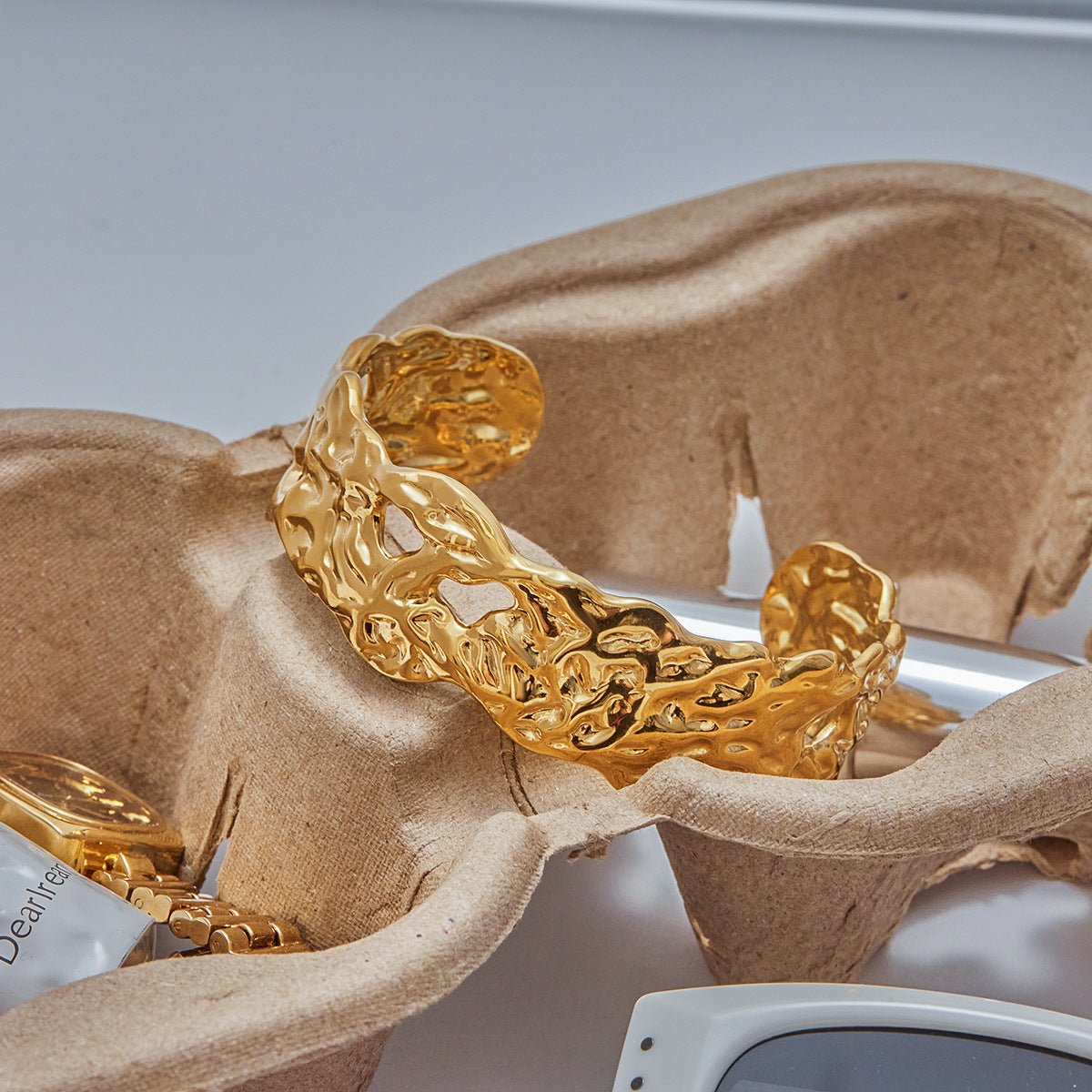 Molten Flow Cuff - mifjewelry