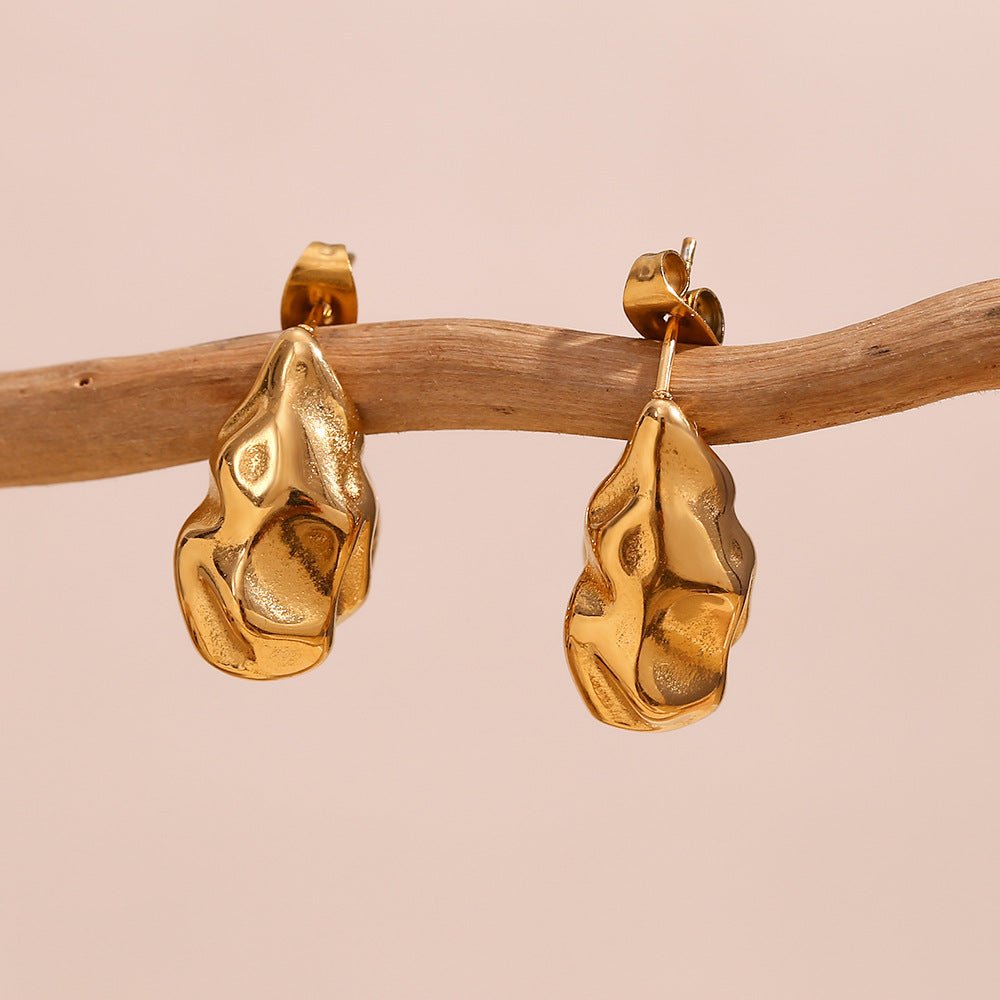 Molten Muse Hoops - mifjewelry
