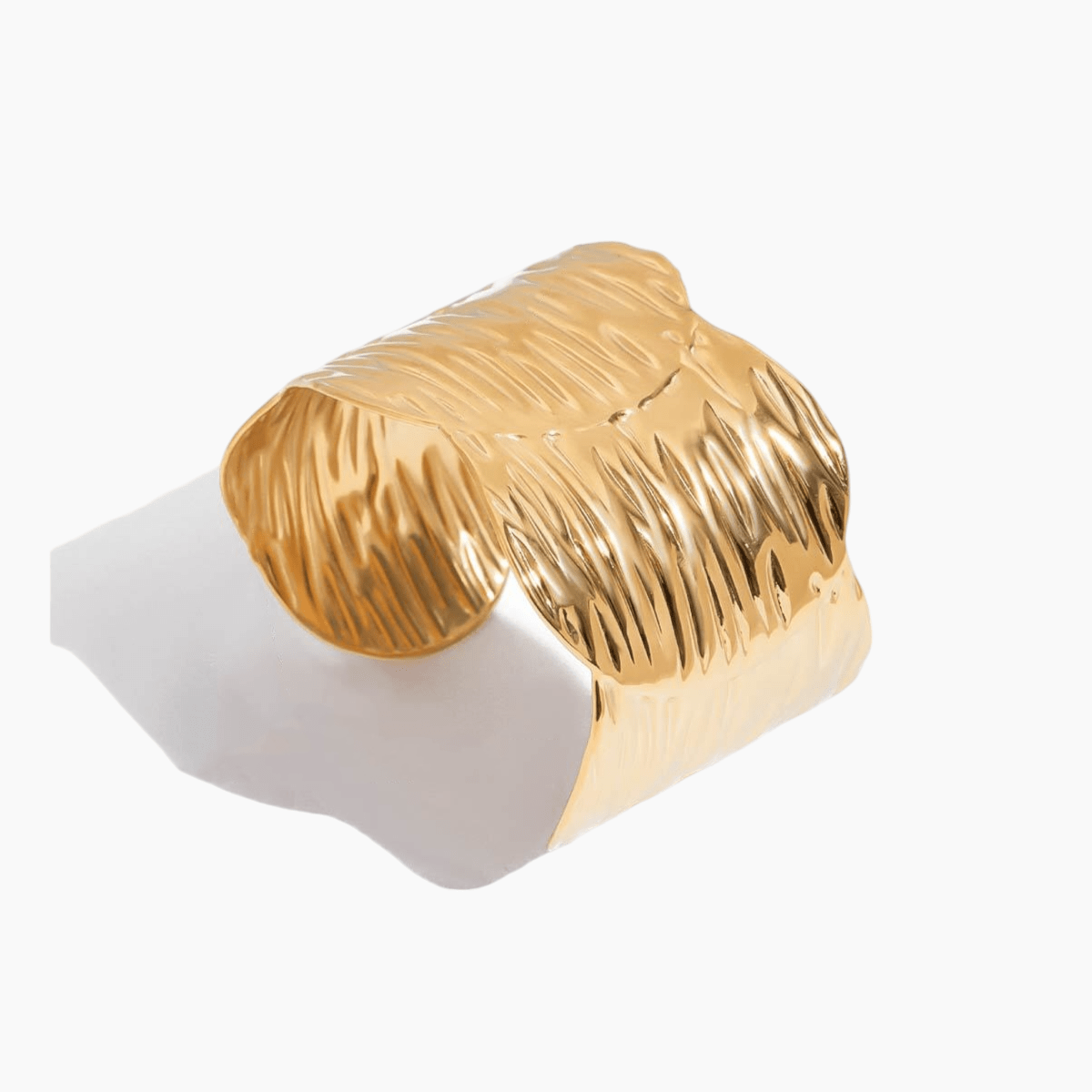 Molten Wave Sculpt Cuff - mifjewelry