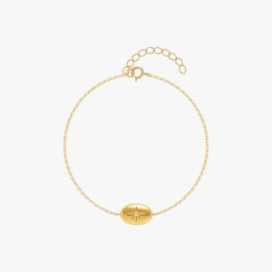North Star Pendant Bracelet - mifjewelry