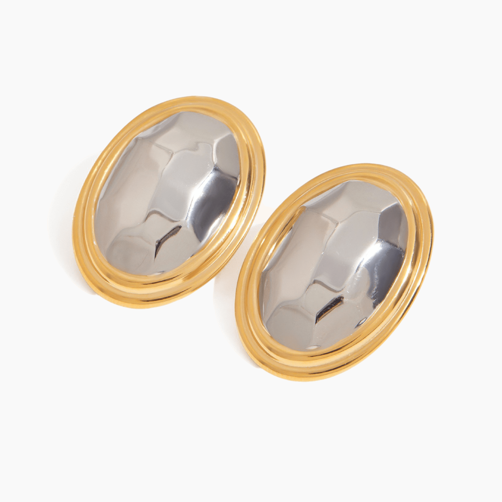 Nova Pulse Oval Studs - mifjewelry