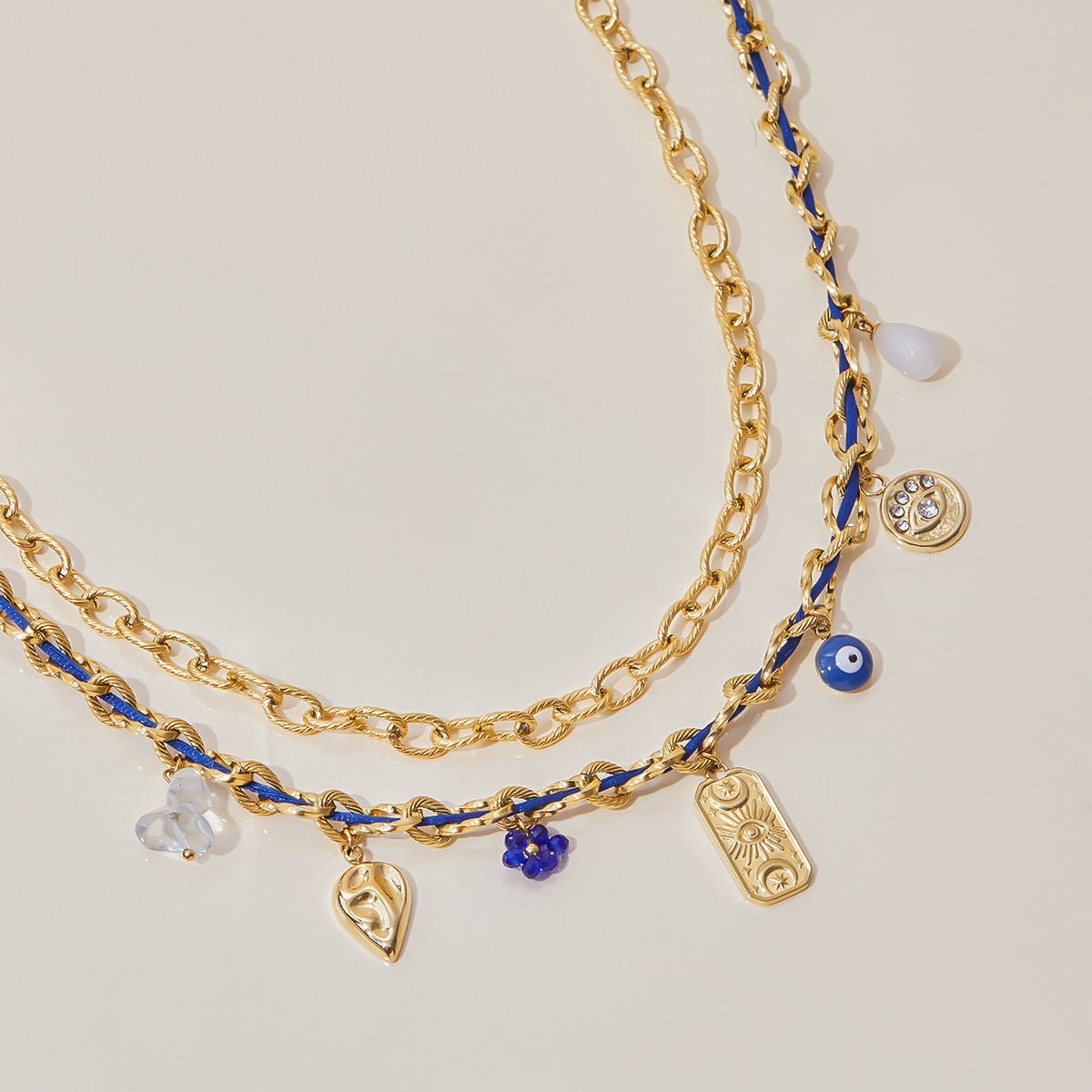 Ocean Amulet Chain Necklace - mifjewelry