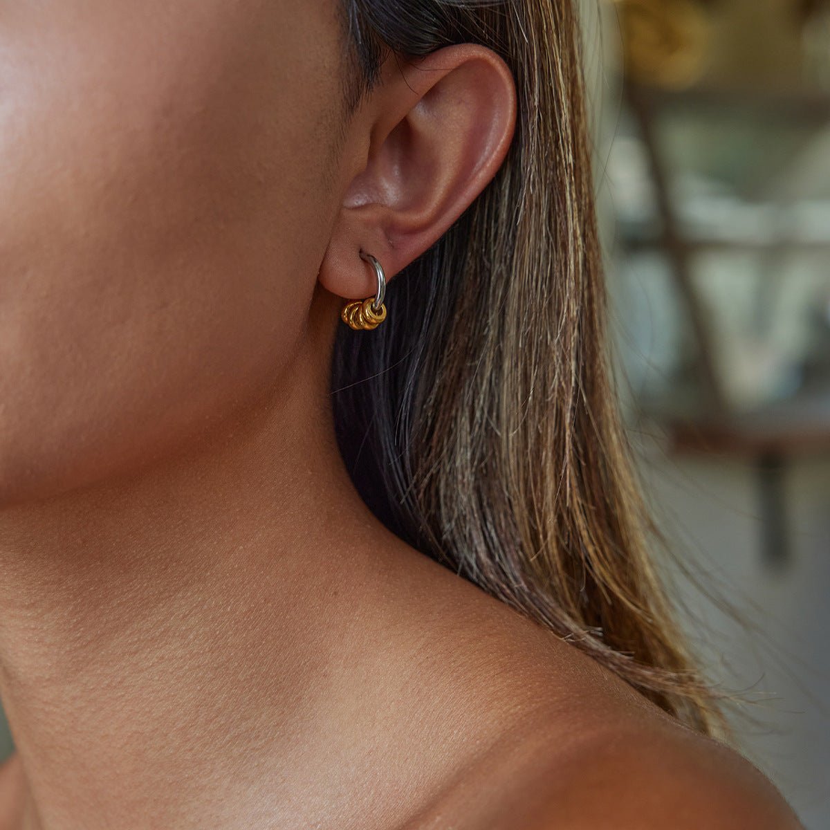 Orbit Loop Mini Hoops - mifjewelry