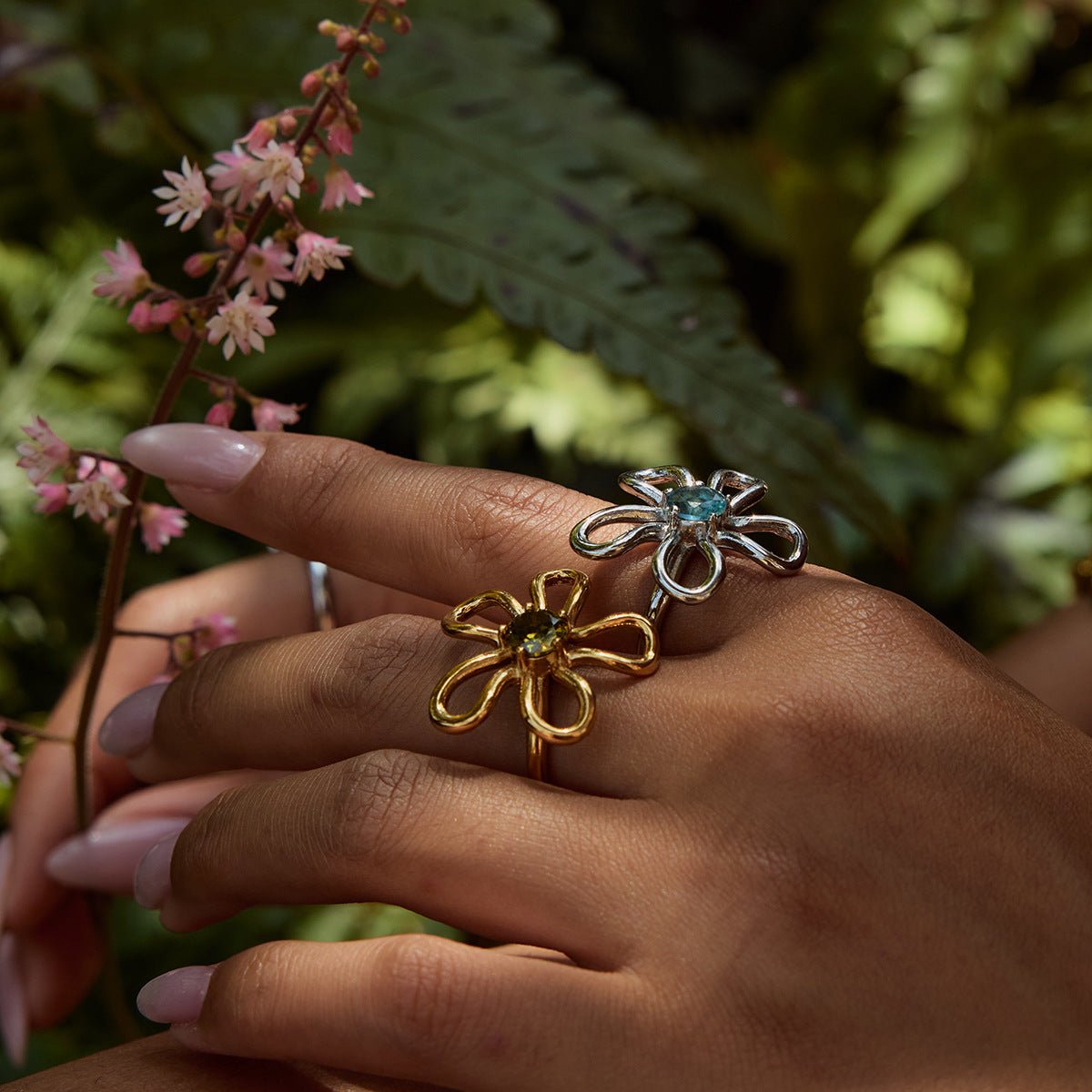 Petal Twist Open Ring - mifjewelry