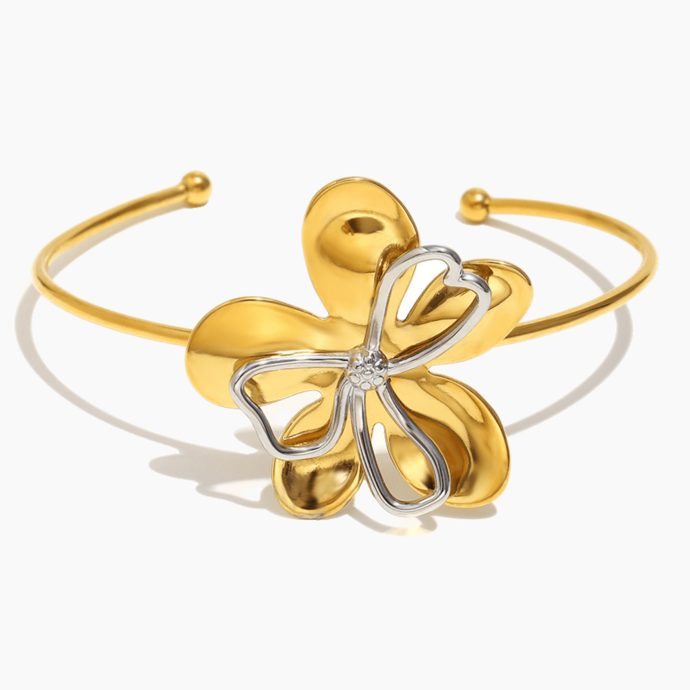 Petal Veil Cuff - mifjewelry