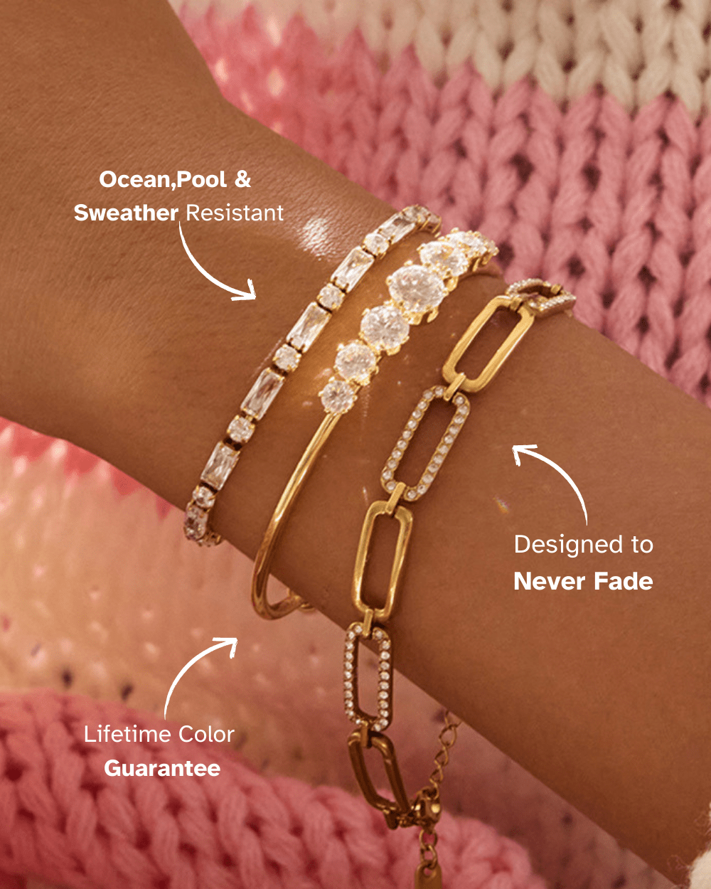 Radiant Curve Cuff Bracelet - mifjewelry