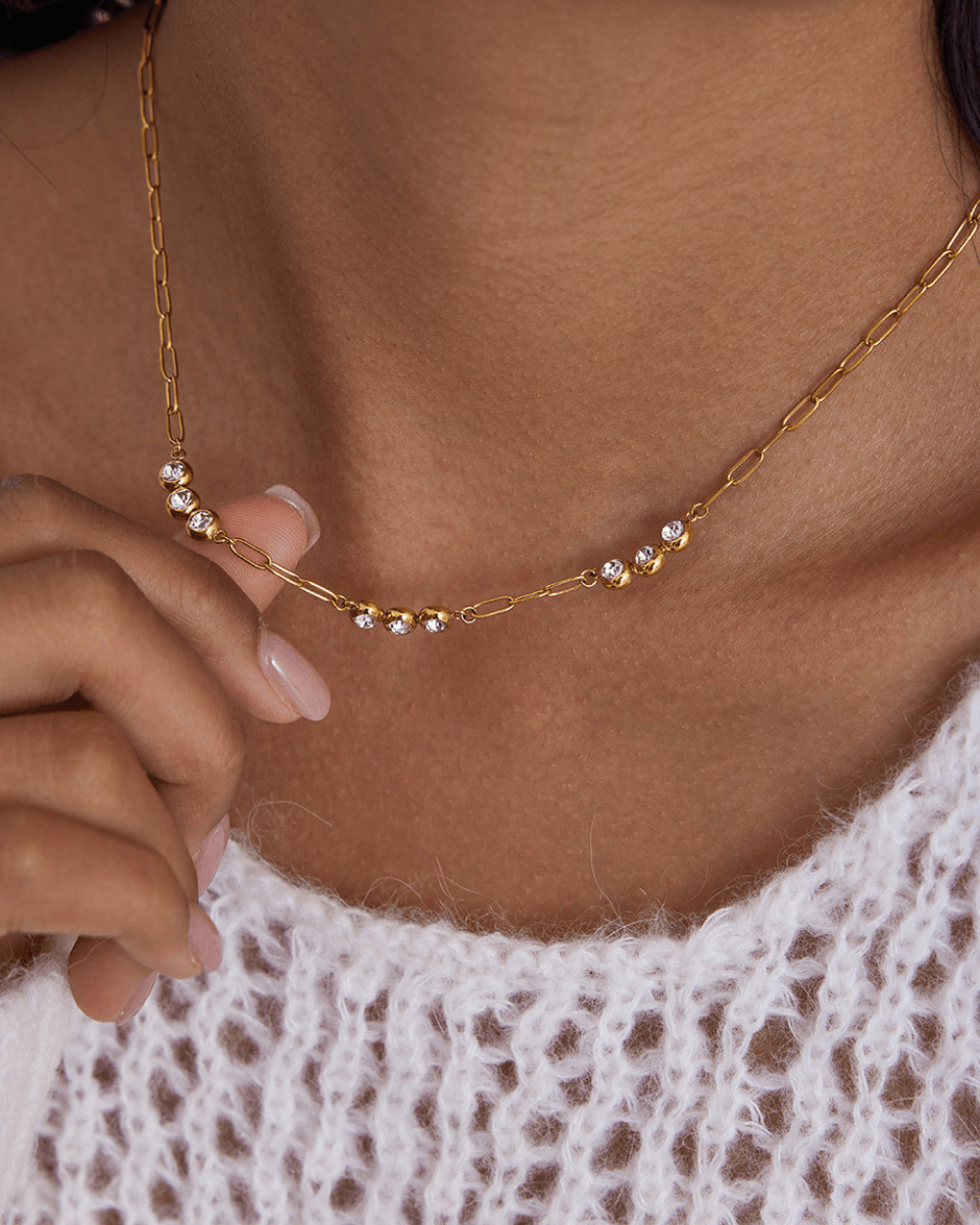 Radiant Dots Necklace - mifjewelry