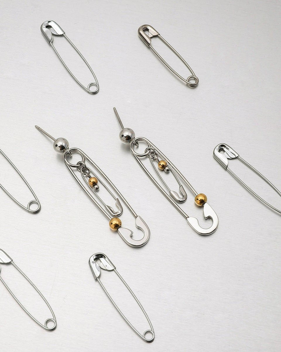 Rebel Pin Drop Earrings - mifjewelry
