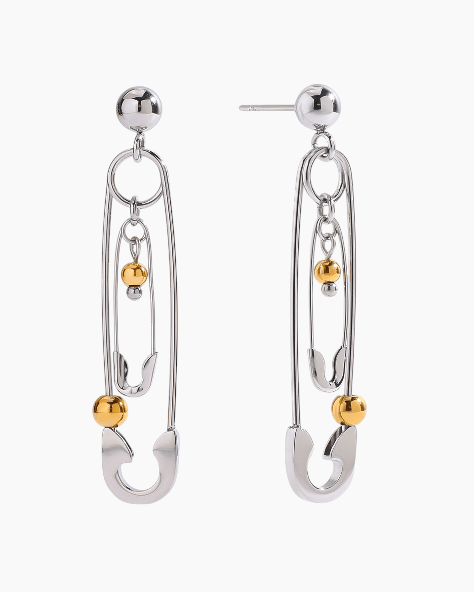 Rebel Pin Drop Earrings - mifjewelry