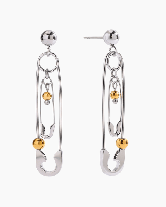Rebel Pin Drop Earrings - mifjewelry
