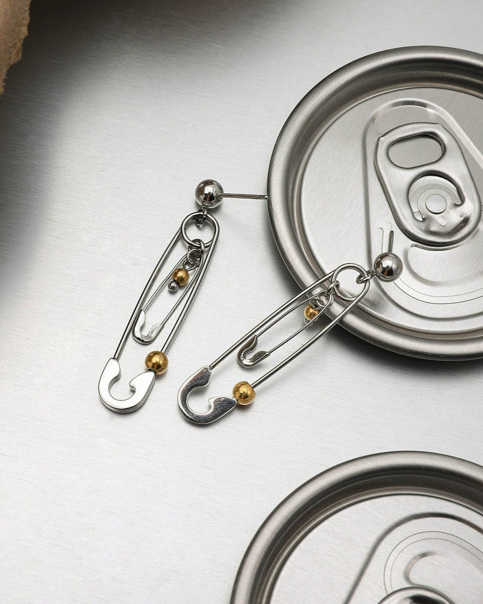 Rebel Pin Drop Earrings - mifjewelry