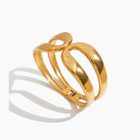 Sculpt Loop Cuff - mifjewelry