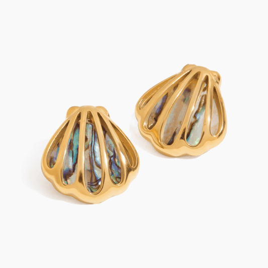Seabreeze Shell Earrings - mifjewelry