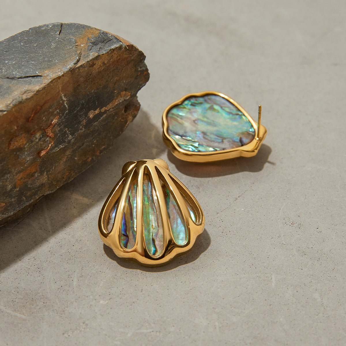 Seabreeze Shell Earrings - mifjewelry