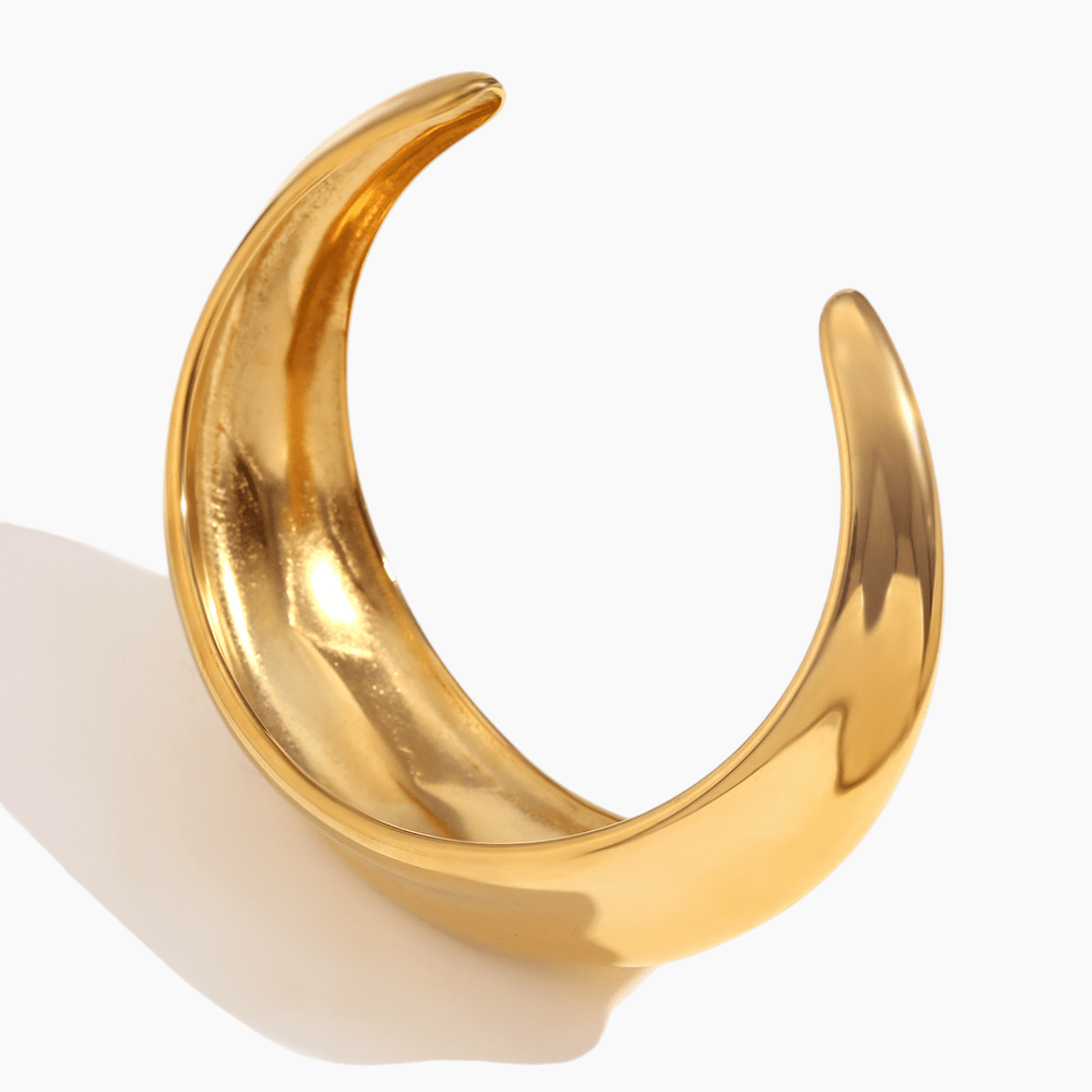 Sleek Dome Cuff Bracelet - mifjewelry