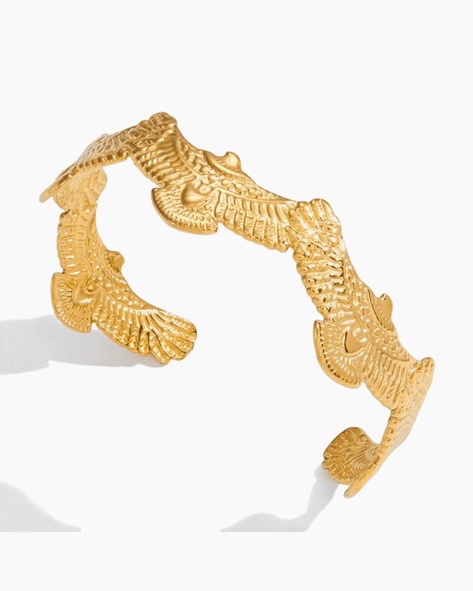 Soaring Wing Cuff Bracelet - mifjewelry