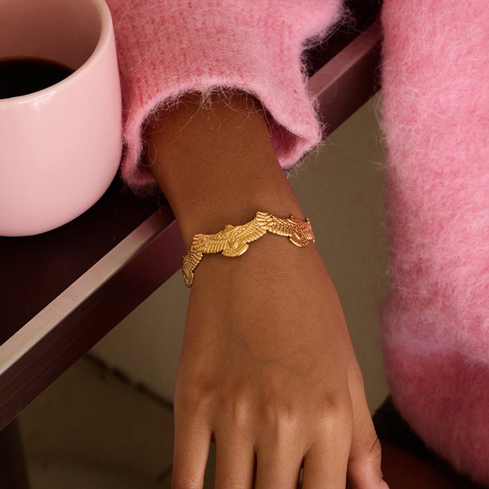Soaring Wing Cuff Bracelet - mifjewelry