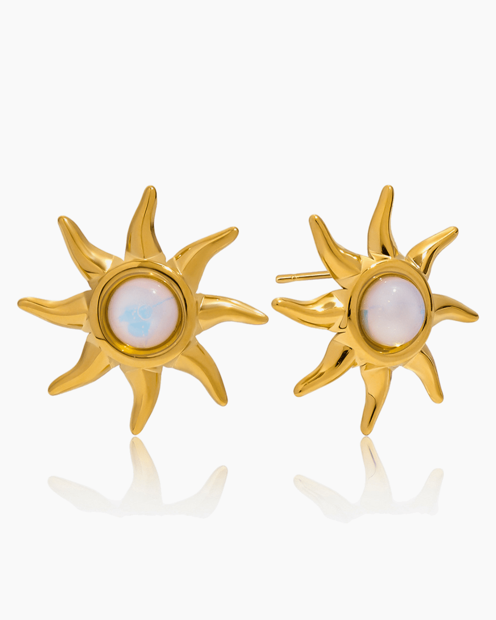 Solar Flare Stud Earrings - mifjewelry