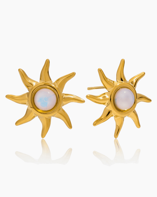 Solar Flare Stud Earrings - mifjewelry