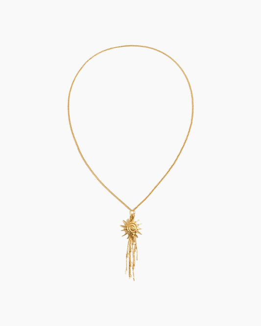 Solar Radiance Tassel Necklace - mifjewelry