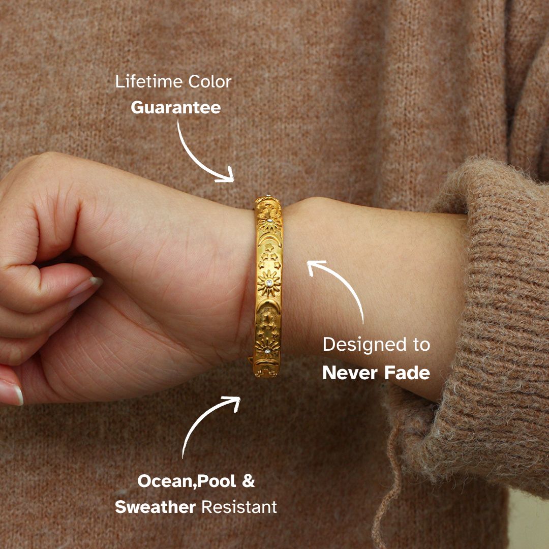 Solaris Crest Cuff - mifjewelry