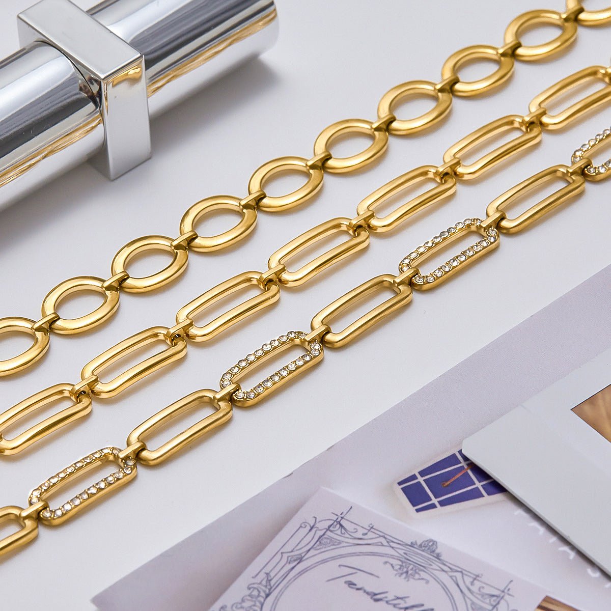 Sparkle Link Chain Bracelet - mifjewelry
