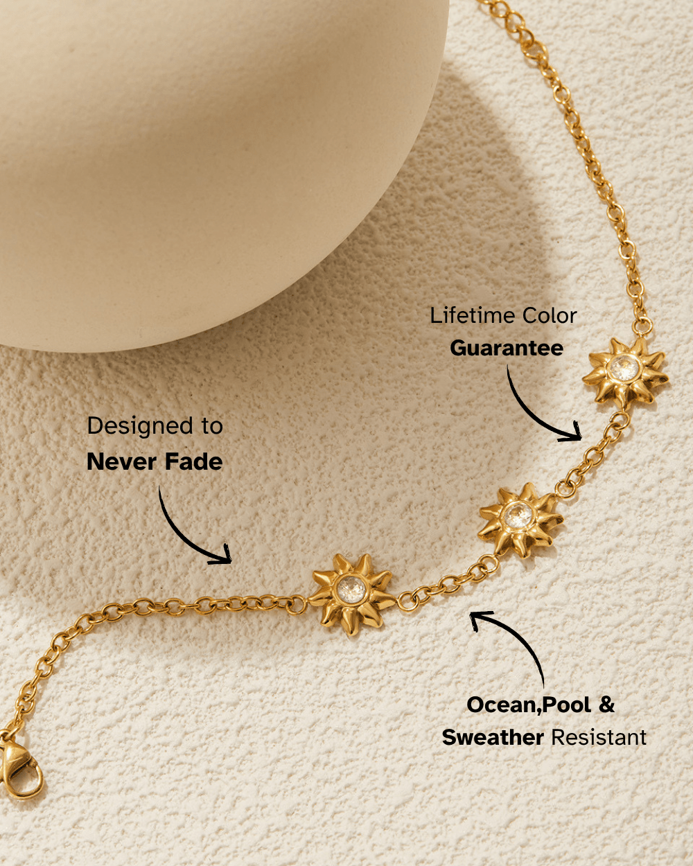 Starlit Glimmer Chain Bracelet - mifjewelry