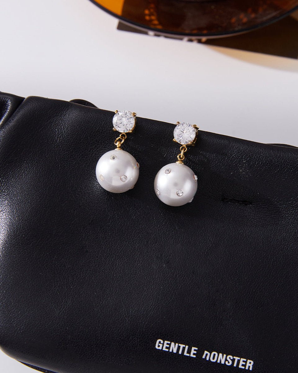Starlit Sphere Dangle Earrings - mifjewelry