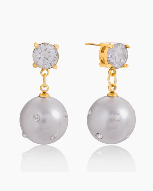 Starlit Sphere Dangle Earrings - mifjewelry